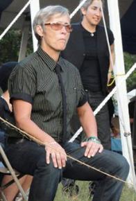 Lisa Vogel (seated)